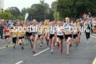 Start of the under-13 girls Northern Road Relays, Warrington. Photo: David T. Hewitson/Sports for All Pics